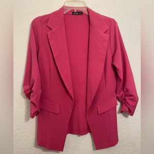 Hot Pink Blazer size Large